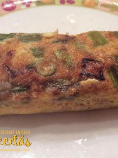 Una foto de Tortilla de espárragos trigueros
