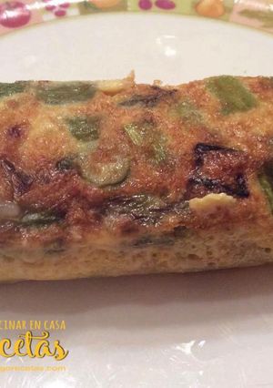 Una foto de Tortilla de espárragos trigueros