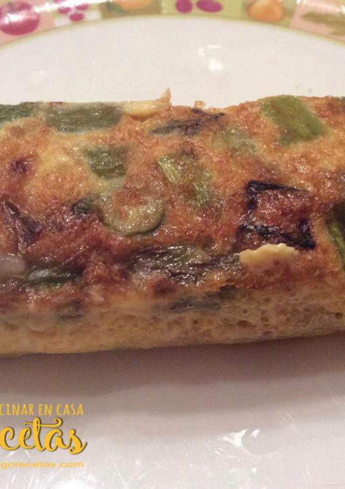 Una foto de Tortilla de espárragos trigueros