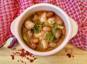 Una foto di cavatelli pasta