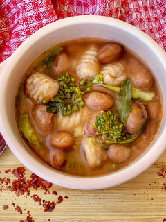 Foto di Pasta e fagioli con broccoli