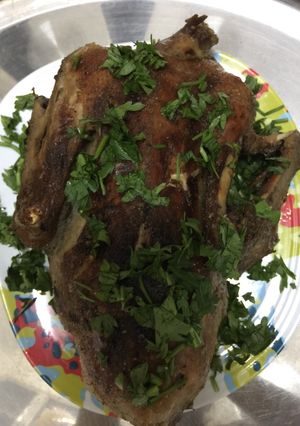 صورة لوصفة بطة محشية أرز😋😋😋
