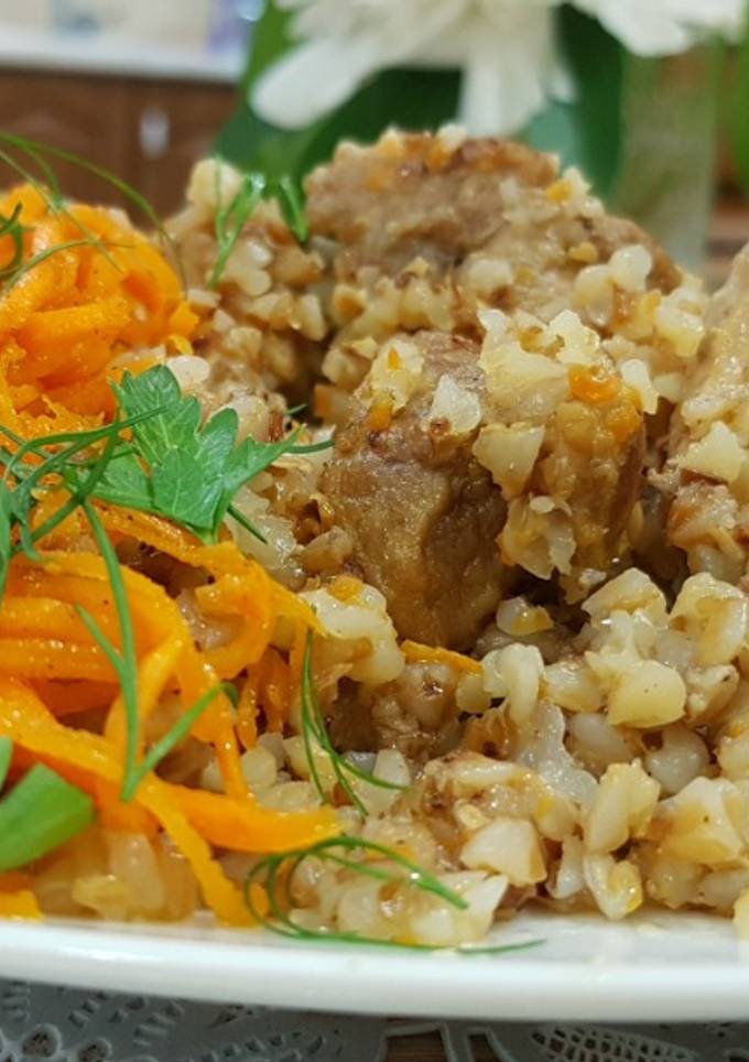 Гречана каша по-купецькому. Рецепт для мультиварки Philips