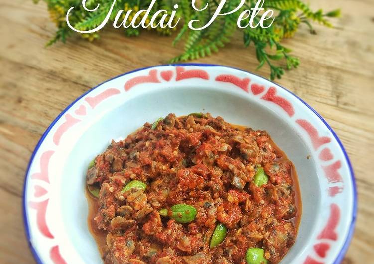 Resep Sambalado Tudai Pete, Lezat Sekali