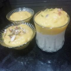 Mango Dalgona Kheer A picture of Mango Dalgona Kheer.