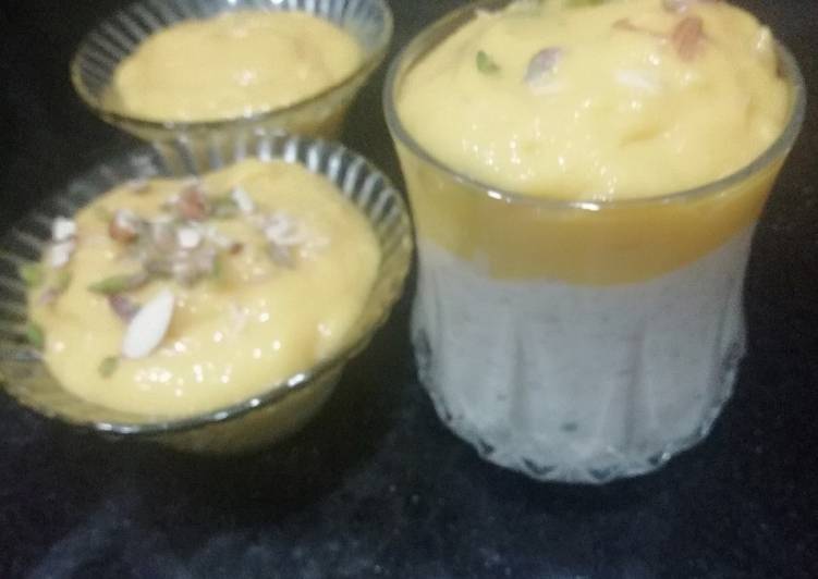 Mango Dalgona Kheer