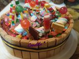 Torta de golosinas para los chicos!!!