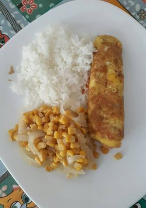 Foto de Omelete de presunto e queijo