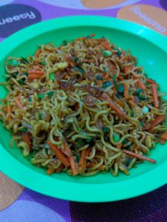 Foto resep simple fried noodle
