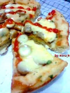 Foto resep Pizza Sosis Praktis
