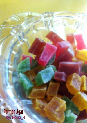 Foto resep Permen Agar