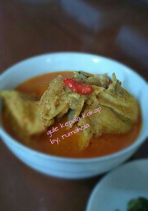 Foto resep Gule kepala kakap 