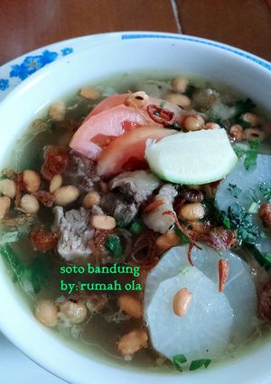 Foto resep SOTO BANDUNG 
