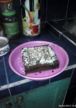 Foto resep lava cake pisang keju