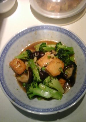 Foto resep Brokoli tofu japanese fish sauce