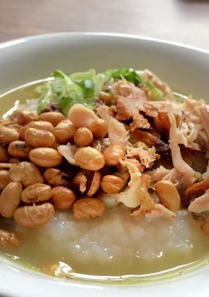 Foto resep Bubur Ayam Kuah Kuning