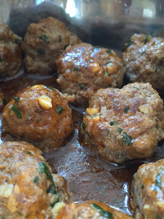 Foto resep Bola-bola Daging Saus Barbeque