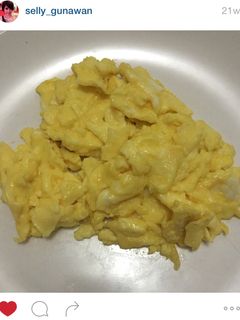 Foto resep Scramble egg ala ala McD
