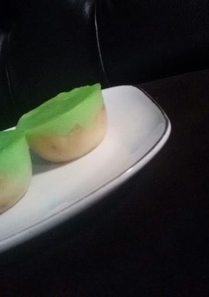 Foto resep Pisang Fla Pandan