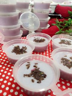 Foto resep Milky Puding Bunga Telang
