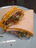 Zöldséges- tojásos wrap