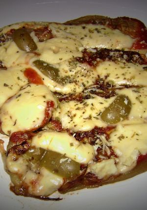 Foto principal de Pizza de berenjenas 🍆