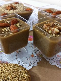 عکسی از دستور دسر کنجد