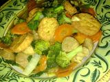Sapo Tahu Capcay + tips goreng sapo tahu