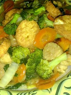 Foto resep Sapo Tahu Capcay + tips goreng sapo tahu