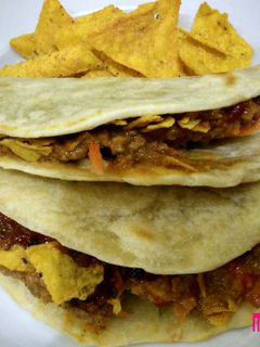 Foto resep Homemade Tacco Meat n Vegie with Salsa Sauce
