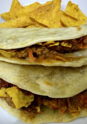 Foto resep Homemade Tacco Meat n Vegie with Salsa Sauce