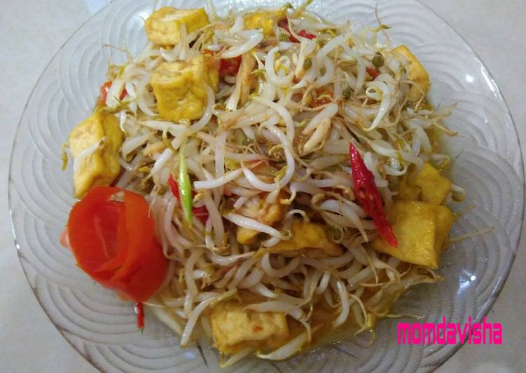 Resep Tumis Taoge Tahu simple n cepat yang Lezat