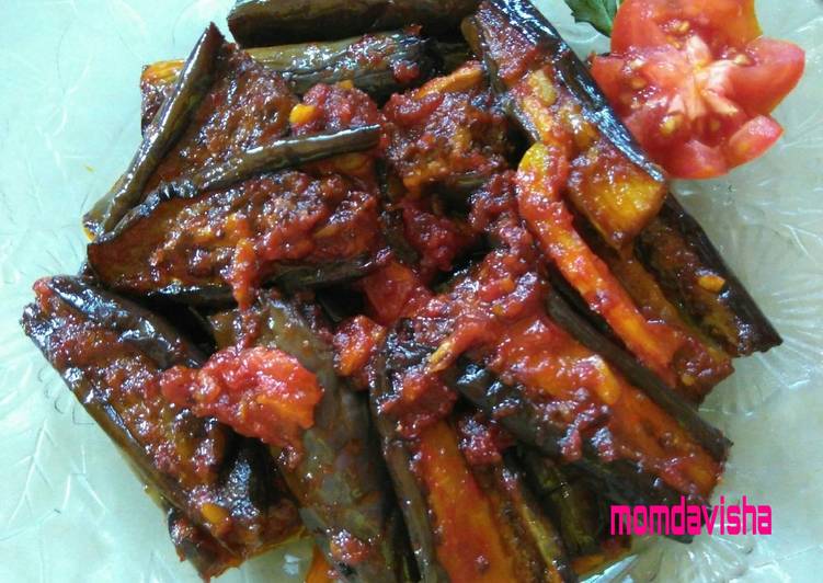 Resep Terung Ungu Balado Makyus Anti Gagal