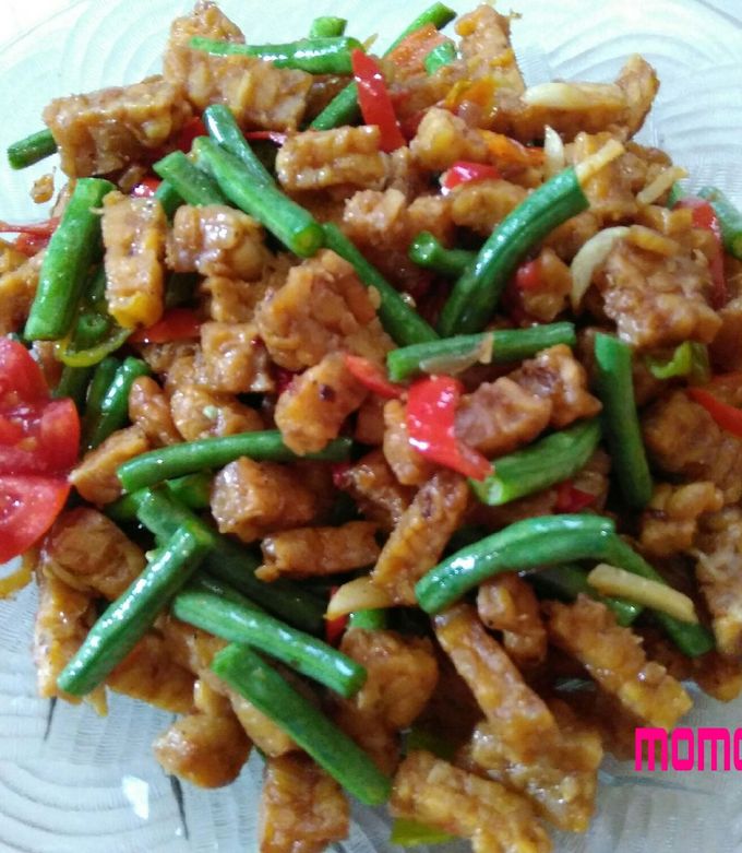 Foto resep Oseng Tempe Kacang Panjang simple