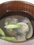 Asari no Sumashi_jiru (アサリのすまし汁) - Caldo clara japonés con Almejas