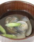 Asari no Sumashi_jiru (アサリのすまし汁) - Caldo clara japonés con Almejas