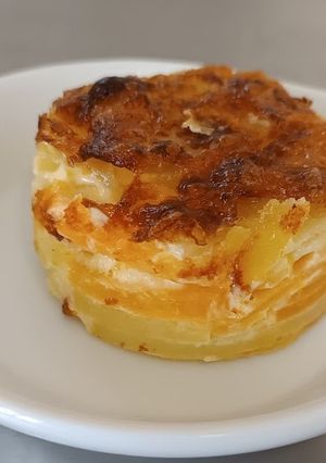A picture of Potato and turnip gratin.