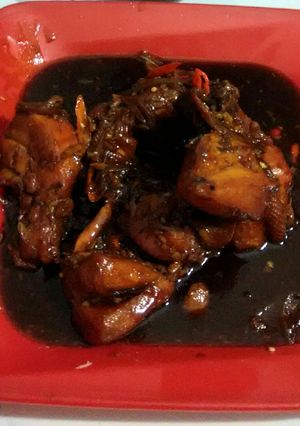 Foto resep ayam goreng kecap