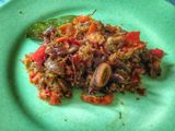 Cumi Asin Asam Pedas