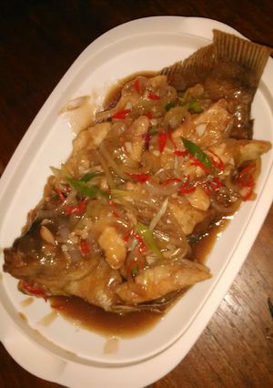 Foto resep gurame saus tiram