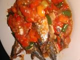 Pindang asam pedes(ikan cuwe)