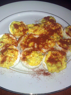 A picture of Deviled Eggs! (:.