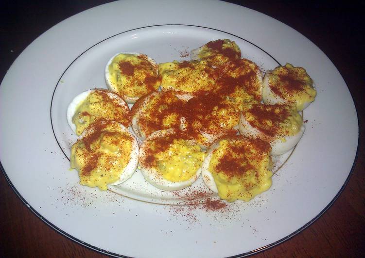 Recipe of Ultimate Deviled Eggs! (: