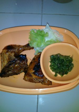 Foto resep Ayam Bakar Kecap Sambal Hijau