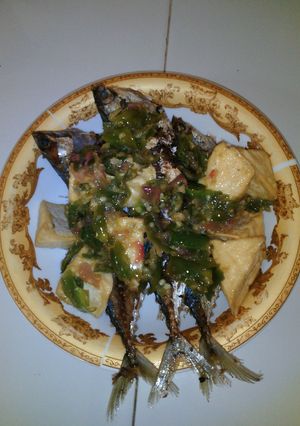 Foto resep Tahu Ikan Sambal Mentah