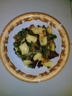 Foto resep Dendeng Sambal Nenas
