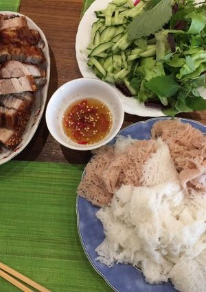 Hình của món Thịt lợn quay tại nhà.