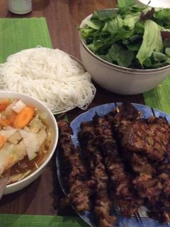 Hình của món Thịt xiên nướng tại Đức.