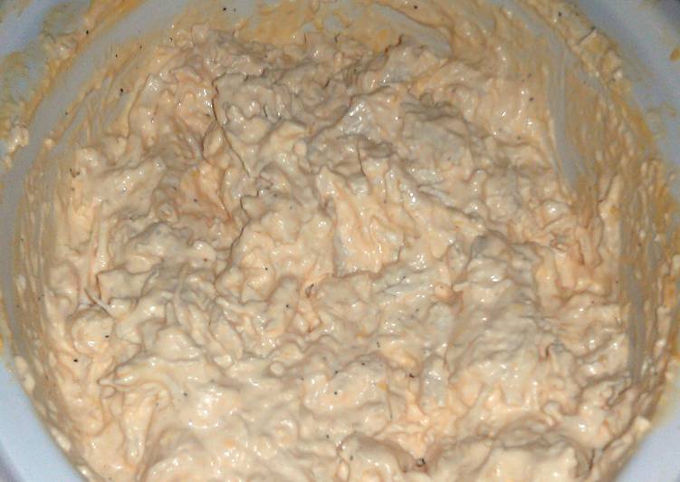 Easiest Way to Prepare Super Quick Homemade AMAZING buffalo chicken dip