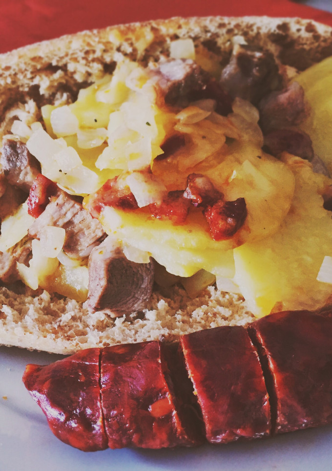 Una foto de Bocadillo preñao